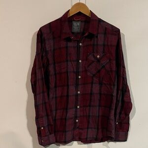 Mountain hardwear Men's Plaid Shirt flannel shirt - Red